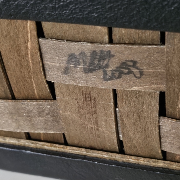 Longaberger Handmade Basket Weave To Go Tote Purse - Picture 12 of 14